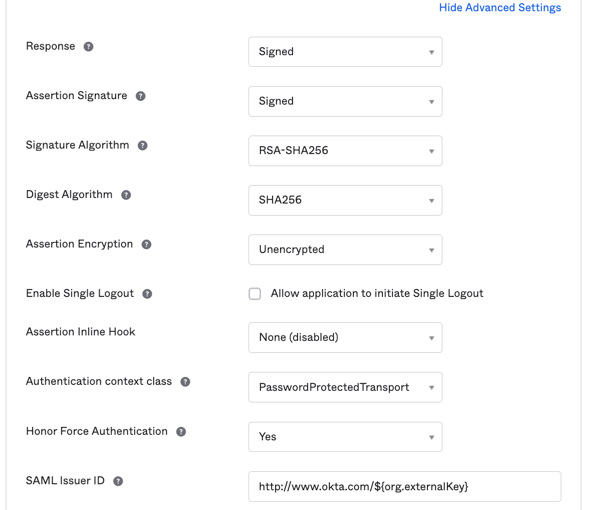 OKTA SSO Specific Configuration PainChek Support